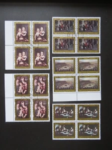Caribe 1986 Mi-Nr. CU 3063 - 3067 ZD Pintura del Museo Nacional Pinturas - Imagen 1 de 11