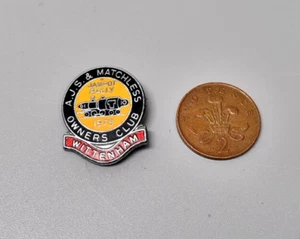 A.J.S. & Matchless Pin/Badge Jampot Rally Wittenham 1979 - Picture 1 of 2