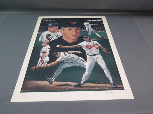 Cal Ripken  Jr. Signed & Numbered 18" x 24" Print by Angelo Marino #634 900