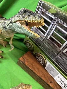 LOTTO 6 DINOSAURI Jurassic World Legacy Dr. Sarah Harding & Stegosaurus PIÙ - Foto 1 di 24