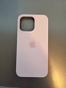 Apple Coque Silicone avec MagSafe pour iPhone 13 Pro - Rose Craie - Photo 1 sur 2