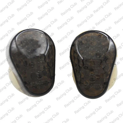 US Flush Mount Turn Signal Lights For Kawasaki ZZR600 2005-2007 ZX6R 636 2003-06 Foto 1 de 4