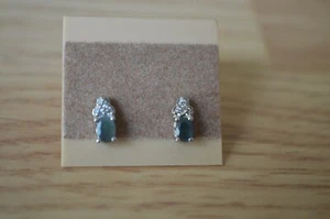 0.50ct Narsipatnam Color Change Alexandrite Earrings Platinum over Fine Silver - Picture 1 of 8