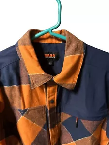 BASS OUTDOOR Herren Flanell Karo Langarm Button-Down Hemd - Bild 1 von 3