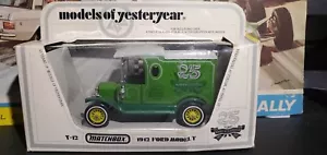 MATCHBOX MODELS OF YESTERYEAR Y-12 1912 FORD MODEL T 25 YEARS SILVER JUBILEE * - Picture 1 of 8