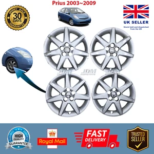 Toyota Prius 2003 ~ 2009 Wheel Trim Cap Cover 16" Broken Cracked 7 Spoke x 4 - Picture 1 of 21
