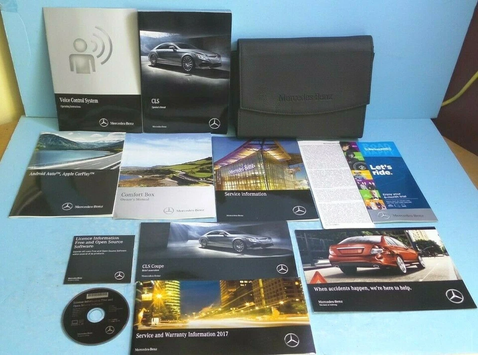 17 2017 Mercedes Benz CLS/CLS 400/CLS 550/CLS 63S AMG manual del propietario con navegación Foto 1 de 1