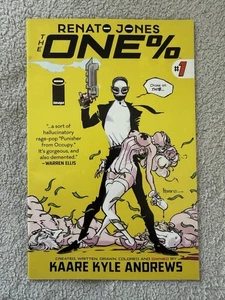 Renato Jones One % #1 2016 Image Comics - Picture 1 of 2