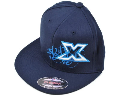 XRAY "Hip-Hop" Flat Bill Flexfit Cap (Blue) - Image 1 of 2