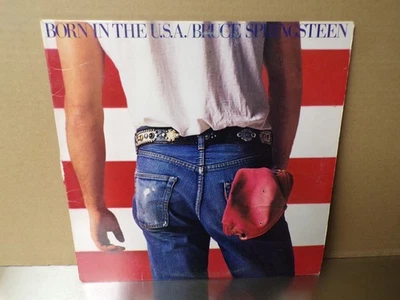 Bruce Springsteen - Born In The U.S.A. - 1984 Columbia Vinyl LP Record - VG+ - Image 1 of 4