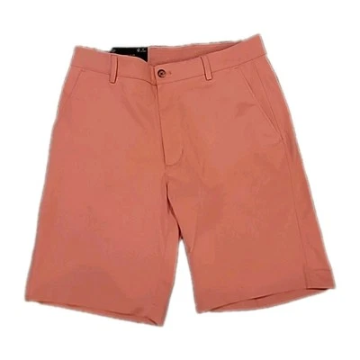 Greg Norman CORAL Performance Dress Casual Classic Shorts SZ 30 Pockets Golf NEW - Image 1 of 4