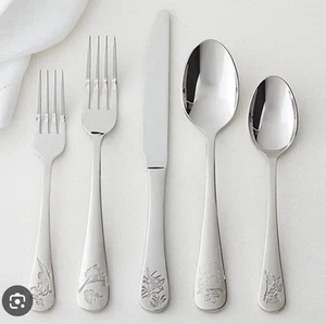 Set Of Goop + CB2 Flatware Set 5 Piece Setting New In Box Primrose - Picture 1 of 5