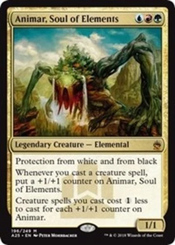 Moderate Play x 1 Animar, Soul of Elements Masters 25 - Image 1 of 1