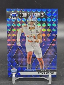 2025 Mosaic Football - Tyler Nubin Blue /99 Int'l Games (261) Giants - Bild 1 von 2