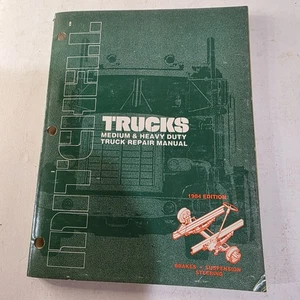 Mitchell 1984 camión mediano y pesado reparación manual frenos ejes de dirección suspensión - Imagen 1 de 4