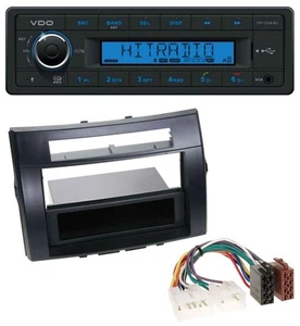 VDO Bluetooth AUX USB MP3 Autoradio für Toyota Corolla Verso 04-09 schwarz - Bild 1 von 5