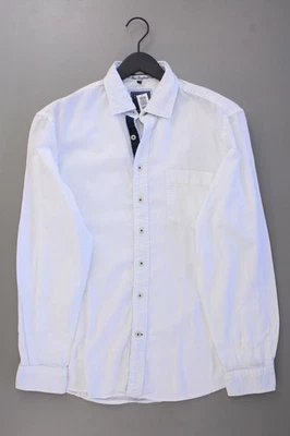 ✨ PECKOTT camicetta per uomo taglia 52, L bianco di cotone ✨ - Immagine 1 di 4