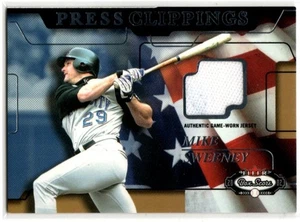 2002 Fleer Box Score Baseball Press Clippings Mike Sweeney JERSEY ROYALS - Picture 1 of 1