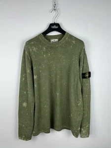 Green Stone Island Tie-Dye Sweater - Imagen 1 de 7