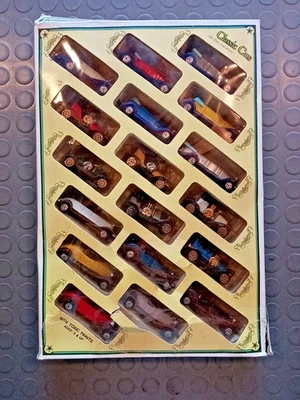 SCATOLA 20 AUTOMOBILI EPOCA SCALA 1/43 EPOCA '90 VINTAGE MADE IN CINA - Immagine 1 di 4
