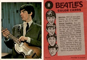 1964 O-Pee-Chee, Beatles Color, #8 (B8) - Picture 1 of 1