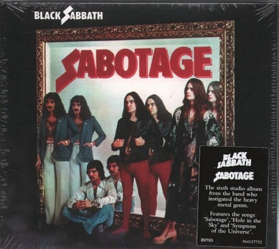 Black Sabbath Sabotage CD Europe BMG 2025 2009 remaster in tri-fold sleeve - Image 1 of 2
