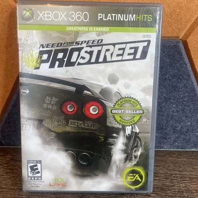 Need For Speed ProStreet Platinum Hits - Microsoft Xbox 360 CIB Foto 1 de 4