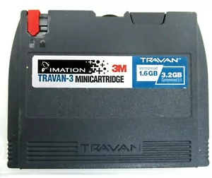 Imation Travan-3 Minicartridge Disk Vintage Tech Computer Technology *Untested - Picture 1 of 4