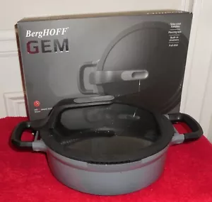 Sehr guter Zustand Berghoff Edelstein Antihaftbeschichtet 2-Griff Sauté Pan 10" 3,5qt - Bild 1 von 10