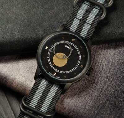 Raketa Copernicus Black Vintage Soviet Mechanical Mens Watch 1990s Sun Dial Rare - Image 1 of 4