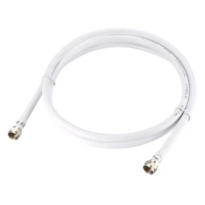 Conector tipo F en conector tipo F conector cable coaxial RG6 - Imagen 1 de 4