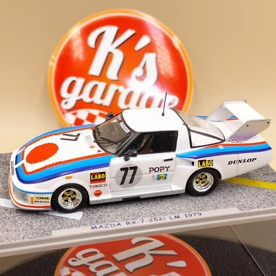 SPARK 1/43 MAZDA RX-7 252i LM Le Mans 1979 #77 Resin History MC7905 - Image 1 of 4