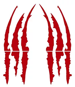 Headlight Scratch Rip Tear Tribal Reflective Vinyl Decal Sticker - Bild 1 von 3