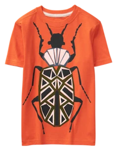 *NEW* Gymboree orange t-shirt with bug boys size XL (14) 100% cotton  - Picture 1 of 5