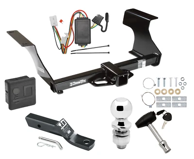 Enganche de remolque para 09-13 Subaru Forester paquete Deluxe cableado bola y bloqueo de 2" Foto 1 de 4