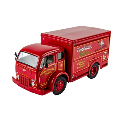Camión de reparto Danbury Mint 1950 Campbell's Soup '55 blanco escala 1:24 diecast Foto 1 de 4