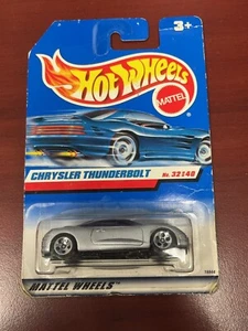 1998 Hot Wheels First Editions 32/40 Chrysler Thunderbolt Silver S1 - Picture 1 of 2
