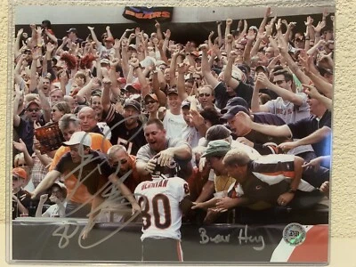 Фотография Бернарда Берриана с автографом Chicago Bears 8x10 LOF - Изображение 1 из 4