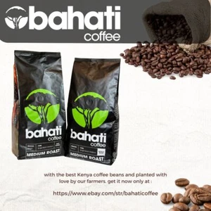 KENYA AA WHOLE BEANS COFFEE MEDIUM ROASTED 2 POUND EACH - Picture 1 of 17