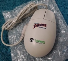Vintage 2000 MLB San Diego Padres Baseball Cub Exclusive Gateway Computer Mouse