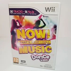 Now That's What I Call Music Dance & Sing Nintendo Wii PAL Game Tested Complete - Picture 1 of 5