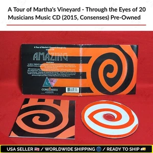 A Tour of Martha's Vineyard - Through the Eyes of 20 Musicians Music CD (2015) - Picture 1 of 10