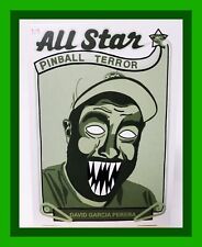 1/1  Neon Black Tiger - DAVID G PERERA -  ALL STAR PINBALL TERROR - HULK CARD