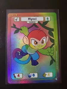 2024 Upper Deck Neopets Defenders of Neopia TCG Mynci Rainbow Foil DON-132 NM/M - Imagen 1 de 2