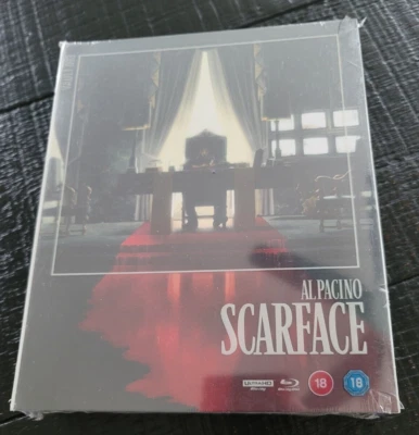 SCARFACE Film Vault 4K UHD Blu-ray Limited Edition Box Set SEALED NUMBERED NEW!! Foto 1 de 4