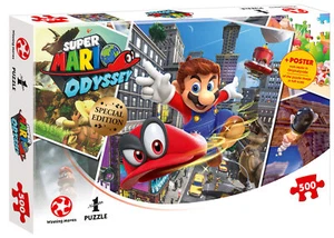 Winning Moves Puzzle - Super Mario Odyssey - World Traveler (500 Teile) Puzzel - Bild 1 von 1