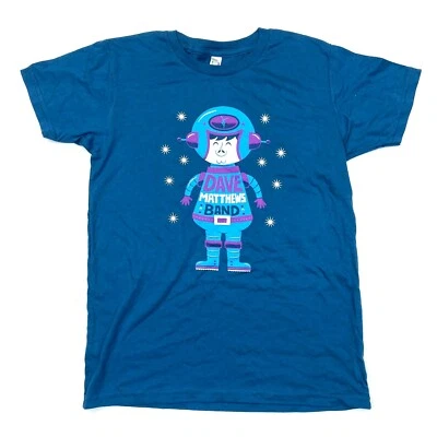 Unisex Youth Dave Matthew's Spaceboy Tee T-Shirt - American Apparel - Blue - 12 - Image 1 of 4