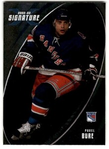 2002-03 Be a Player Signature Series Pavel Bure #176 New York Rangers