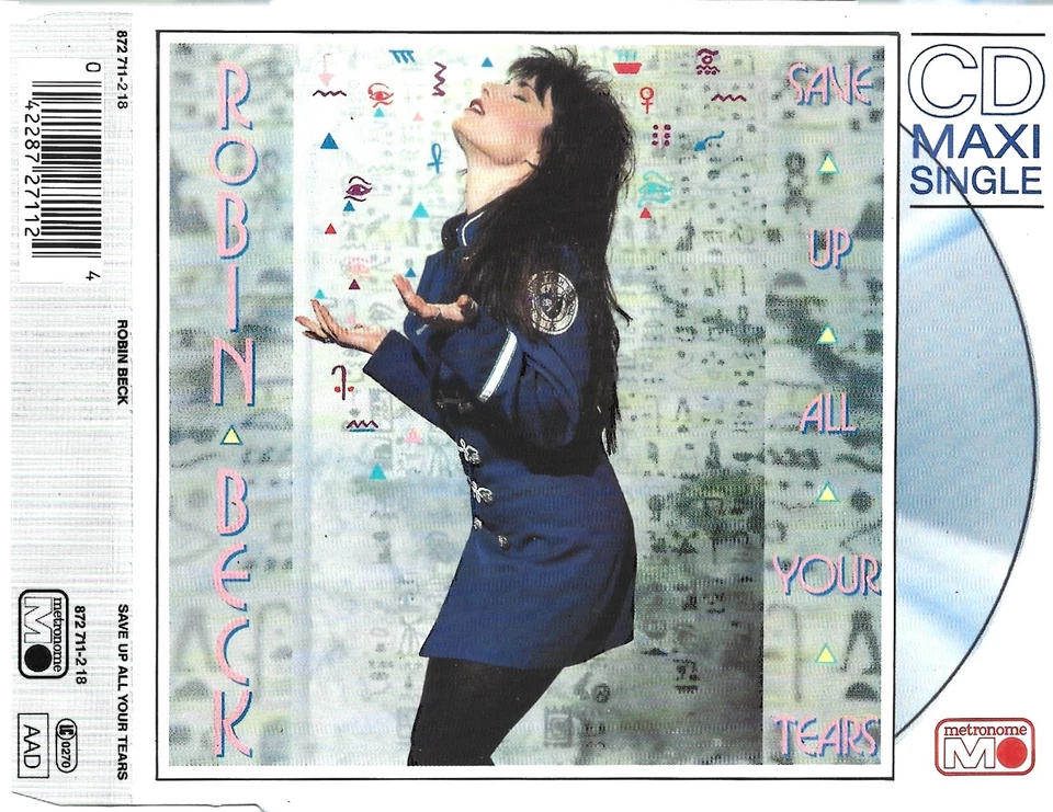ROBIN BECK - SAVE UP ALL YOUR TEARS - MCD 1989 - FIRST TIME,JEALOUS HEARTS - Bild 1 von 3