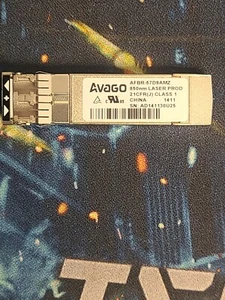 TRANSCEPTOR ÓPTICO SFP AFBR-57D9AMZ-QL AVAGO 8 GB - Imagen 1 de 1